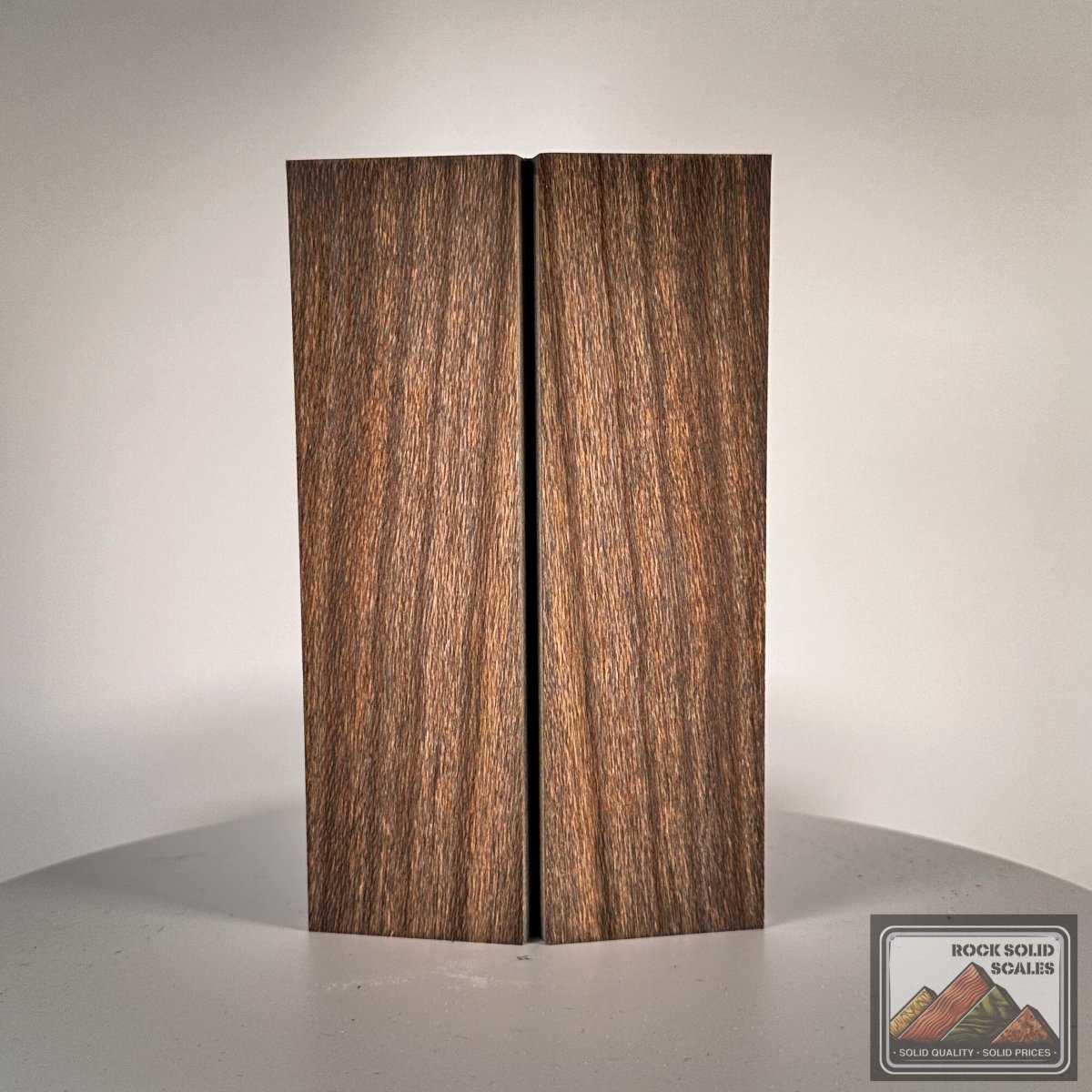 Steel Blue Quartersawn Sycamore - RockSolid Scales -