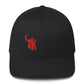 Structured Twill Cap - RockSolid Scales - Black