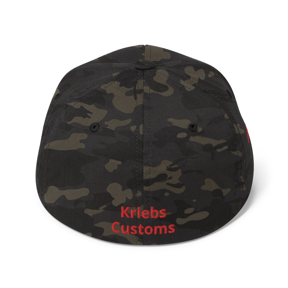 Structured Twill Cap - RockSolid Scales - Multicam Black