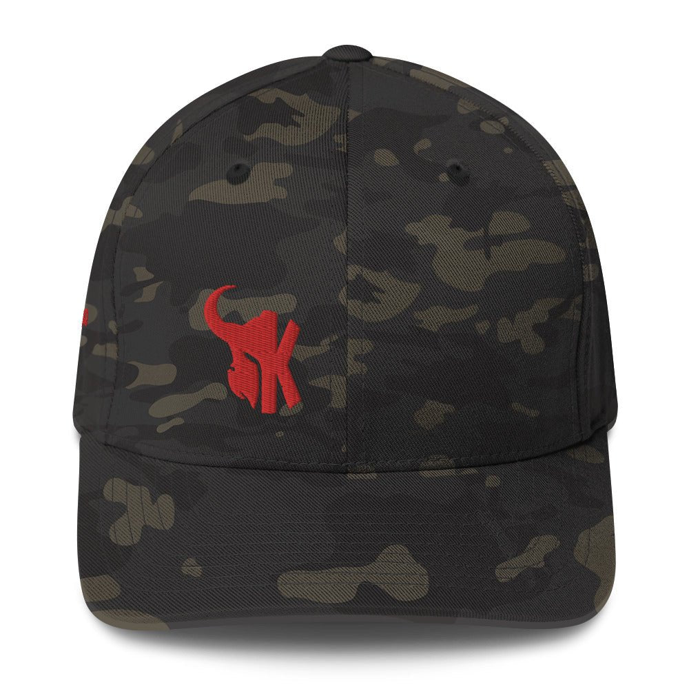 Structured Twill Cap - RockSolid Scales - Multicam Black