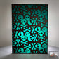 Translucent Blue/Green and Brown Skully™ Panel - RockSolid Scales -