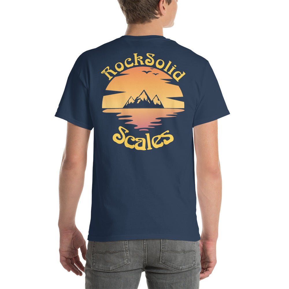 Vintage Short Sleeve T-Shirt - RockSolid Scales - Blue Dusk